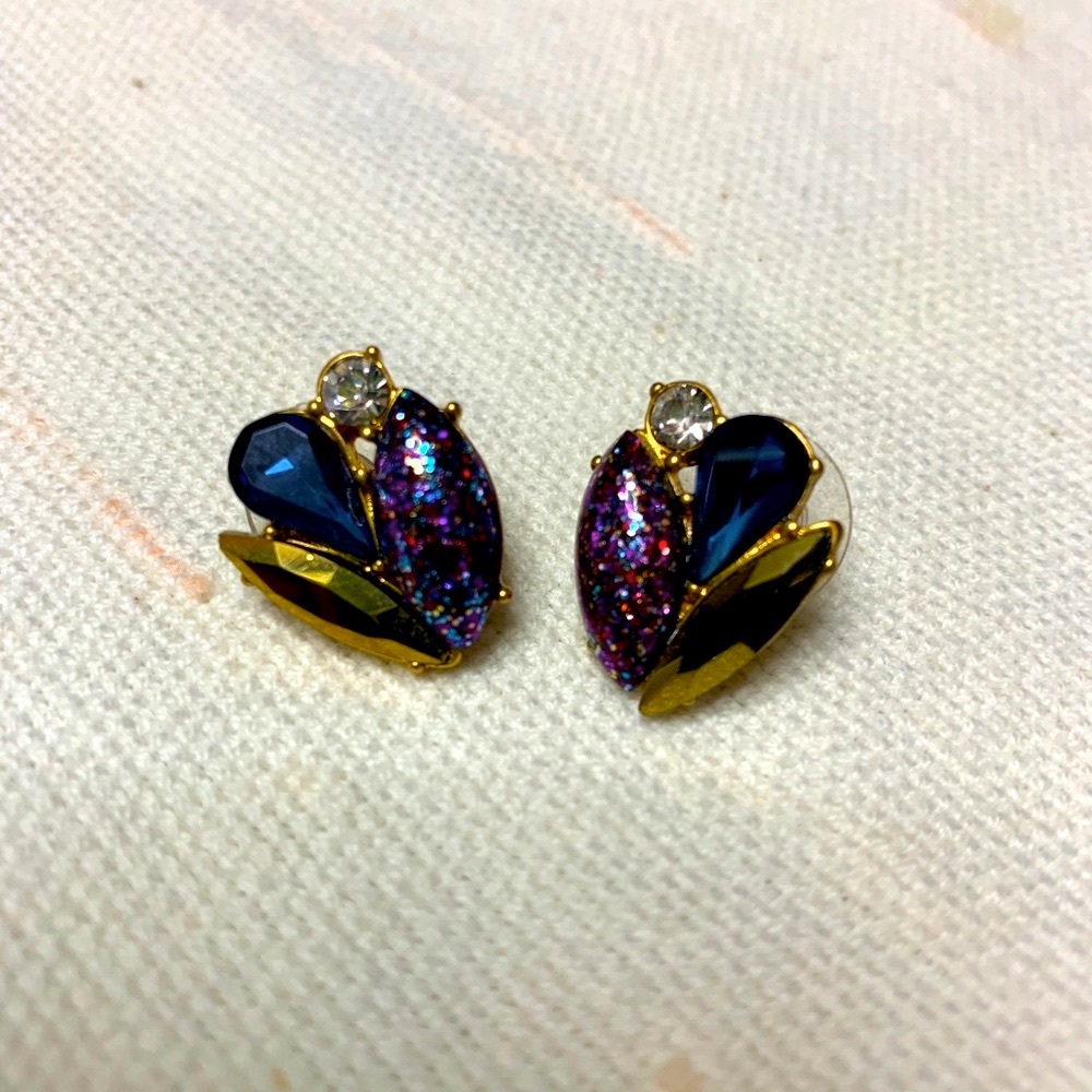 J.CREW leaf earrings - Picture 1 of 3